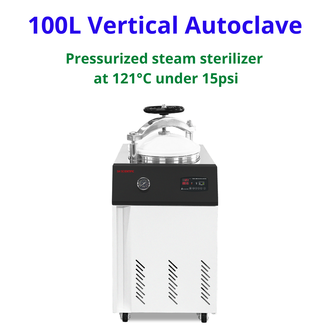 150L Commercial Pressure Sterilizer - Digital Electric Mushroom